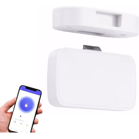 Verrou intelligent RFID pour tiroir de sécurité caché sans clé avec application mobile sans perçage Carte NFC Clé Sécurité bébé Sécurité enfant (1/5)