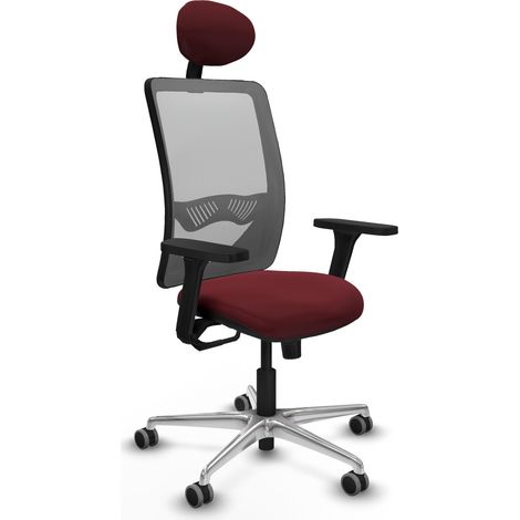 Bürostuhl piqueras y crespo Zulema schwarz Schaumstoff hoher Dichte (1/2)