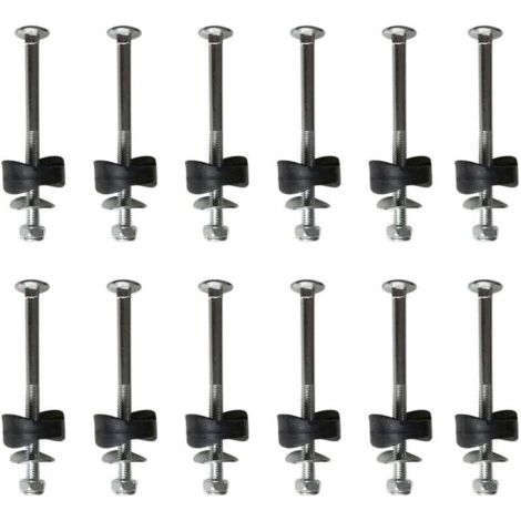 Lot de 1 Accessoires pour Trampoline pour Piquets de Trampolines Entretoises de Trampoline vis pour Fixation du Trampoline Convient pour Grand Trampoline et Petit Trampoline (1/4)