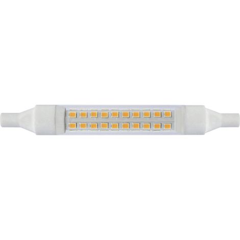 LightMe LM85153 LED EEK D (A - G) R7s Röhrenform 8 W Warmweiß (Ø x L) 16 mm x 118 mm  1 St.