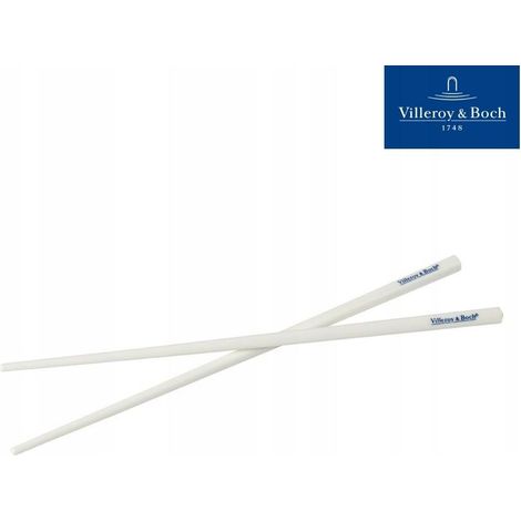 Lumarko Set di 2 Bacchette in Porcellana Bianca Soup Passion