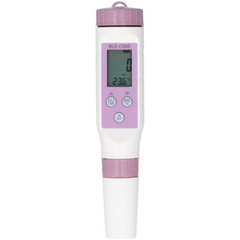 7-in-1 Aquarium Water Quality Tester – Measures pH, TDS, EC, ORP, salinity, and density – Precise and reliable, no batteries or test kits required – Video available--DTEKGAZ