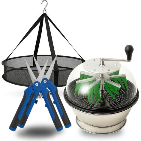Grow Ernte Set Maschine S Erntemaschine Trimmmaschine Erntezubehör (1/5)