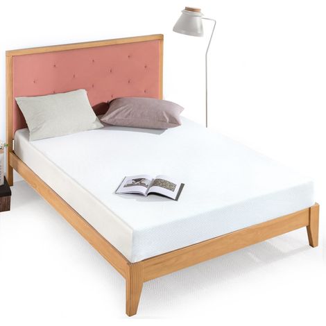 ZINUS Materasso 140x190 cm - 20 cm di Altezza - Materasso in memory foam con gel ultra rinfrescante al Tè Verde - Certificato OEKO-TEX (1/5)