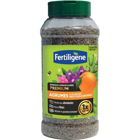 Engrais longue durée premium agrumes plantes méditerranéennes 600 g - FERTILIGENE - FEGLDMED (1/5)