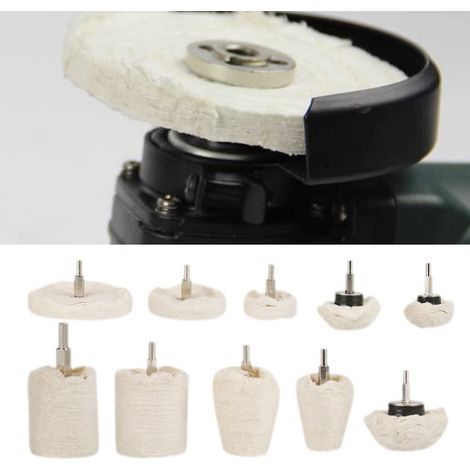 Kit de 10 disques de polissage variés (1/5)