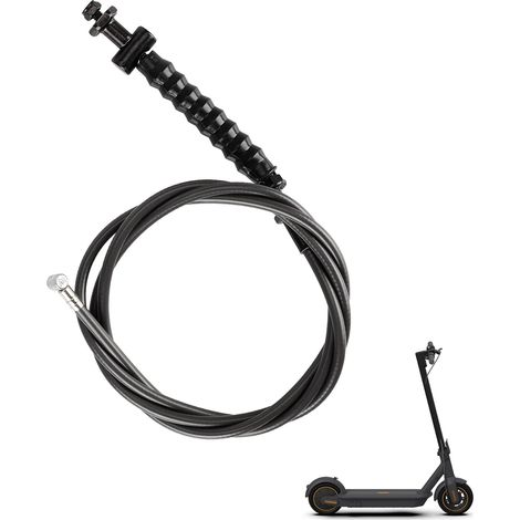 Câble De Frein - 1 Pièce - Acier Et Plastique - Pour Roue Avant - Segway Ninebot Max G30 - 130cm (1/5)