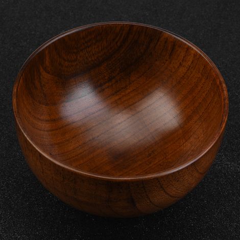 Kinder-Schüssel aus natürlichem, handgefertigtem Holz, hitzebeständig, 11 cm (1/5)