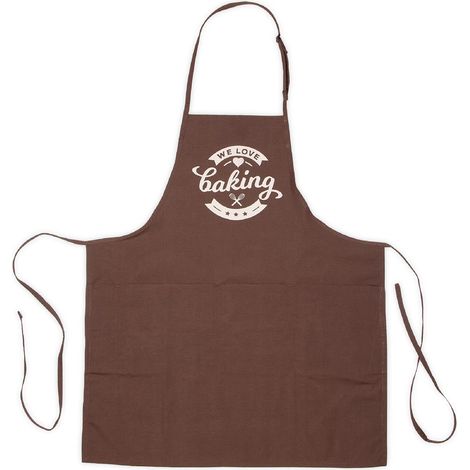 Städter Tablier de pâtisserie 68x80cm brun