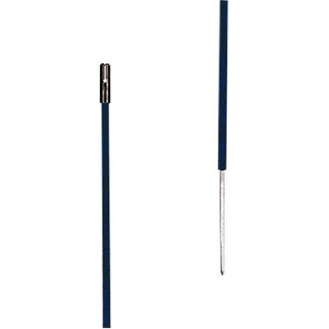 Piquets en PVC noir de 0,98m pour chevaux, poneys, animaux de ferme et animaux sauvages paquet de 10 pièces