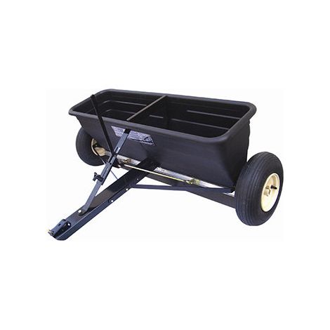 Épandeur en ligne à tracter 100 cm – Capacité 80 kg – Débit réglable pour épandage efficace – Bac en plastique (1/2)