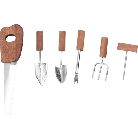 Outils de Jardinage Miniatures 1/12 pour Maison de Poupée, Accessoires de Décoration DIY (1/5)