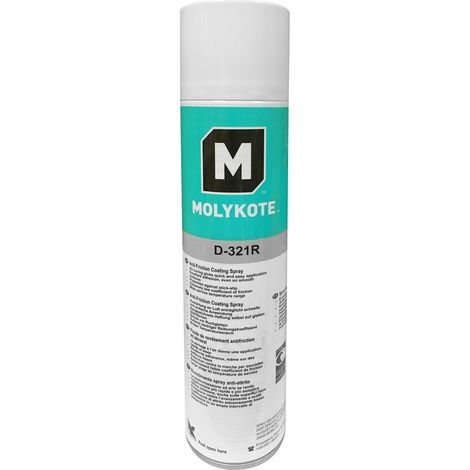 MOLYKOTE D-321 R lufthärtender Trocken- schmierstoff, 400 ml Spraydose, 4045681