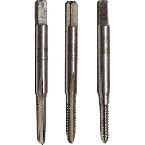 Set maschi HSS per filettatura interna M4 3 pz. (1/2)