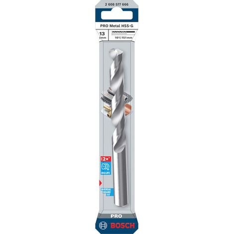 Bosch PRO Spiralbohrer Metal HSS-G, 13 x 101 x 151 mm (1/5)