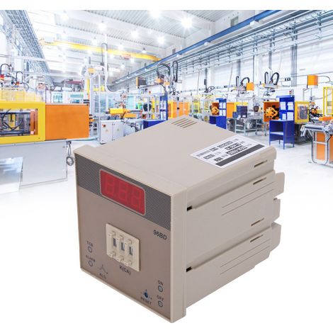BERM@ BEM-96BD 220V Temperaturregler, Digitalanzeigeregler, DIP-Schalter (1/5)