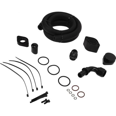 Kit de ventilation moteur CCV Reroute pour FORD SUPER DUTY 6.7 POWERSTROKE DIESEL, ensemble de reniflard de carter de remplacement (1/5)