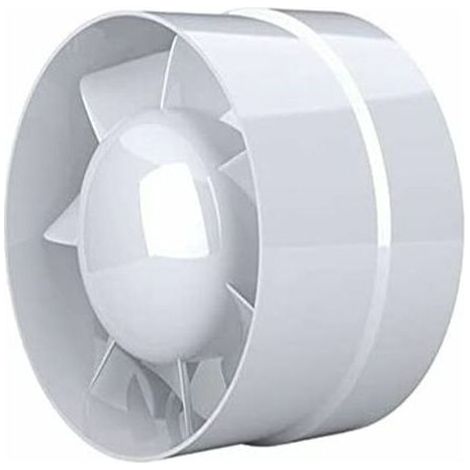 Fan Puller d\\'air, economical 100mm, 12W/130m³, puller axial driving in line : bathroom, kitchen, cave (1/5)