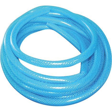Tuyau souple PVC armé pour camping-car, caravane : Diamètre intérieur : 10 mm. Longueur : 2 mètres. Coloris : Bleu