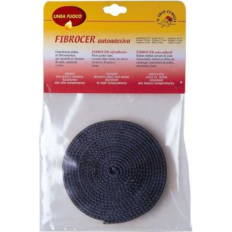 Junta de fibra fibrocerámica plana de 15 mm para sellado
