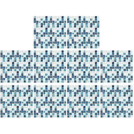 10 Mosaikaufkleber
