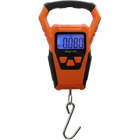 Balance numérique LCD 50 kg avec règle, outil de pesage portable et antidérapant (1/5)