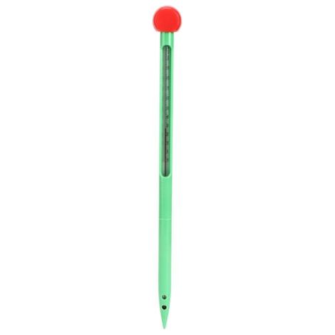 BUNTHAUS Thermomètre de Jardin en Verre Bâton pour Sol et Température du Sol Précis et Fiable Idéal pour le Jardinage et l'Agriculture - (1/2)