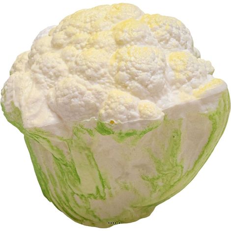 Choux-fleur artificiel en Plastique soufflé L 12x13 cm (1/3)