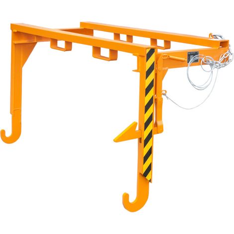 Bauer Südlohn Traverse pour basculeur empilable BST 150, peint, orange jaune