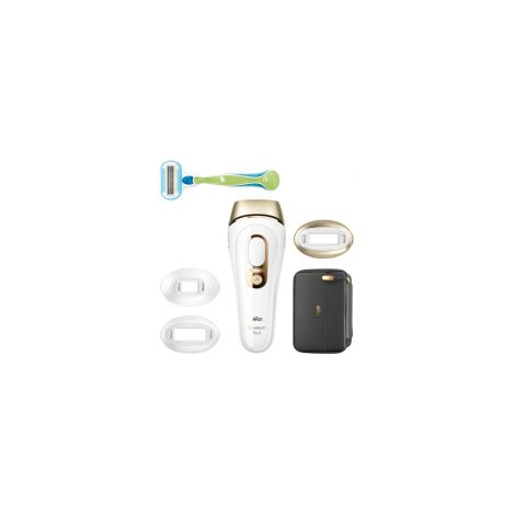 Braun Silk expert Pro 5 PL5243, Epilatore A Luce Pulsata Bianco Oro (1/5)
