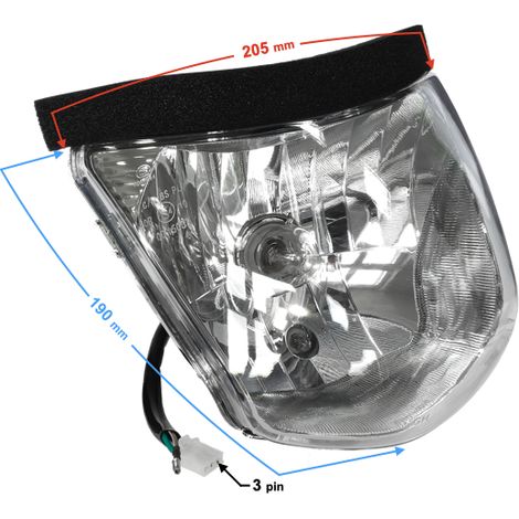 Faro anteriore per ciclomotore Sprint 2