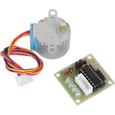 4-stufiger Drehzahlreduzierungs-Schrittmotor, 4-phasig, UL2003-Ansteuerplatine, Testmodul, elektrische Bauteile (1/5)