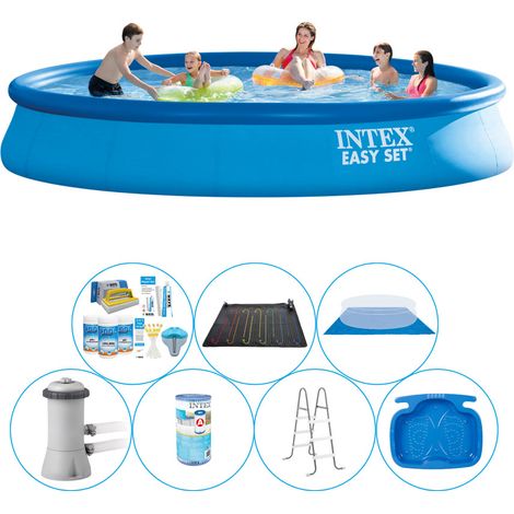 Intex Piscine Easy Set Ronde - 457x84 cm - 7-pièces  S20950 (1/5)