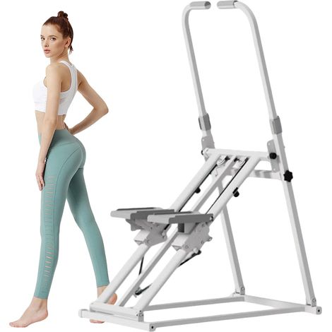 Escaladora vertical, diseño compacto, color blanco. (1/5)