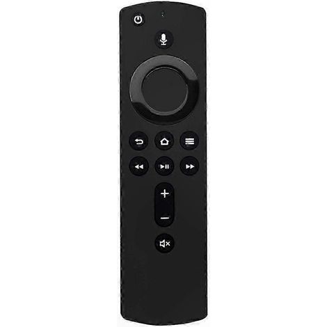 Télécommande vocale L5B83H de remplacement pour boîtiers TV et appareils de streaming, commande par voix, compatible multi-usage, design ergonomique, précise et réactive.
