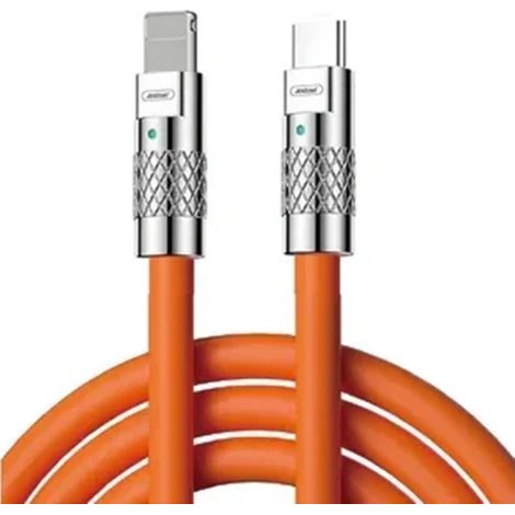 TRADE SHOP - Cavo Per Trasferimento Dati Ricarica Rapida Q-sj980 Da Type-c A Lightning 30w Da 1 Mt -