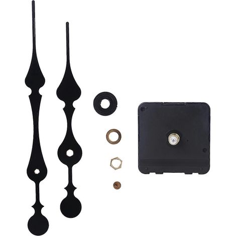 Geräuschloses Quarz-Wanduhrwerk, DIY-Reparaturset mit Zeigern