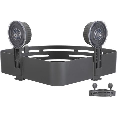 mit Saugnapf Wand Duschorganizer Ablage für Shampoo und