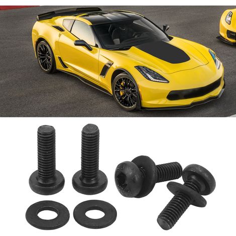 Ein Satz von 4 Mittelspoilerbolzen passt für die Corvette C7 Z06/GS (Teilenummer: YSGM-9119). (1/5)
