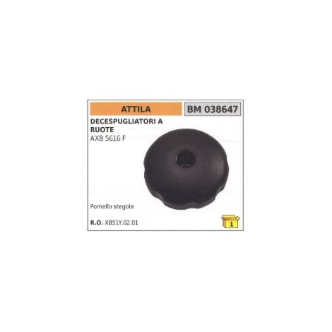 Pomo regulador del manillar Desbrozadora de ruedas ATTILA AXB5616F XB51Y.02.01