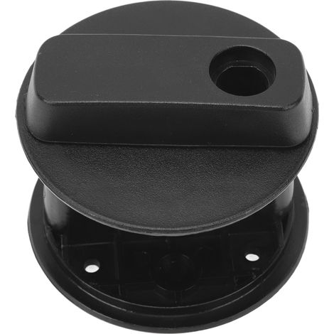 Support réservoir avec verrou noir, fixation bidon essence auxiliaire 6L, antivol porte-gazole moto tout-terrain, kit montage véhicule off-road, support de sécurité. (1/5)