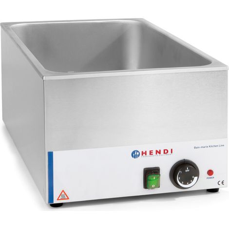 Bain-marie électrique réglable pour GN1/1 150 mm - Hendi 238905
