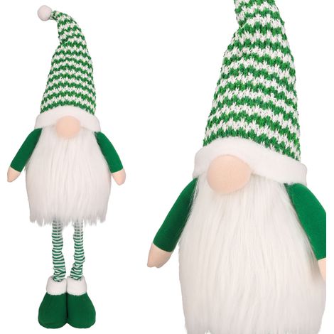 Gnomo natalizio nano luminoso telescopico da 108 cm, decorazione JUMIhome (1/5)