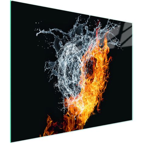 Glasschneidebrett 52x30 Herz (1/5)