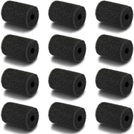 12 brosses de nettoyage de piscine en mousse, pour les parois, le fond, les marches et le carrelage-AquaForge (1/5)