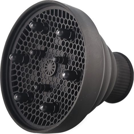 Diffusore per capelli pieghevole, diffusore per capelli universale, diffusore per asciugacapelli in silicone, diffusore per asciugacapelli in silicone, diffusore per asciugacapelli arricciacapelli pie