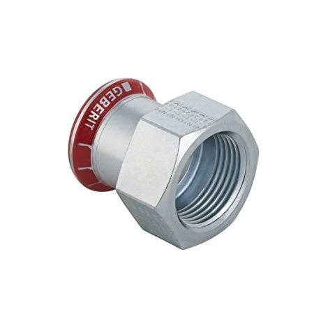Geberit Mapress Acier C Raccord avec filetage intérieur, DN 15 / 20, dø 18 mm, 21804