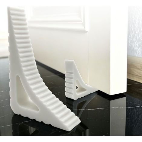 Pieces Triangular Door Stops, Rubber Door Wedges (1/5)