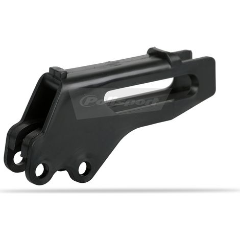 Guía de cadena Polisport para YZ YZF 125 250 450 05 06, color negro y resistente.