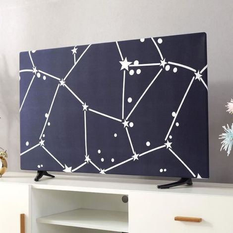 Housse De Television - Polyester Haute Densite - Pour Ecrans LCD LED Plats Muraux Jusqu A 65 Pouces - 1 Piece (1/4)